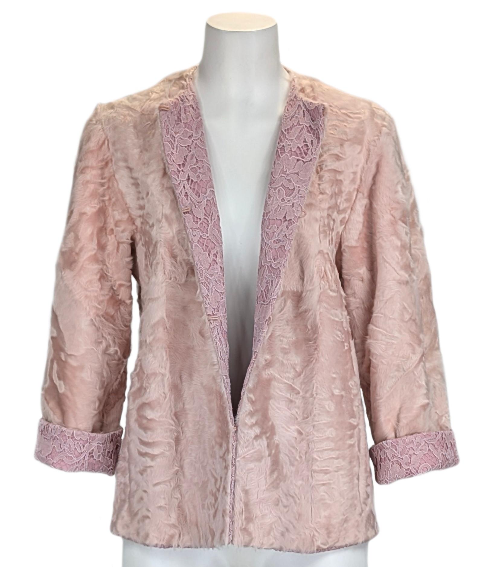 Chaqueta rosa cordero VALENTINO en Excelente estado para la venta en Rubiera, RE