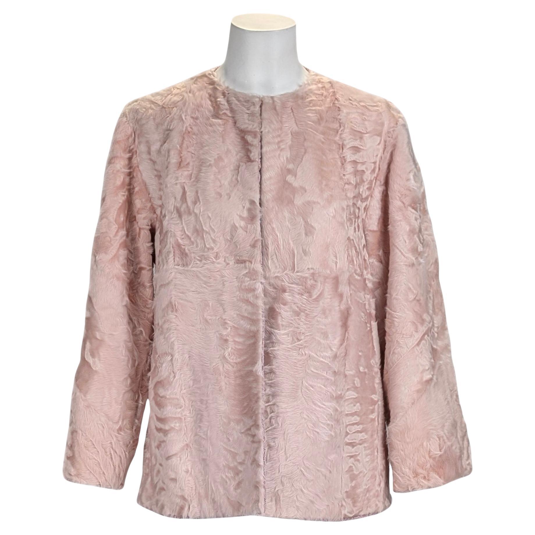 VALENTINO lamb pink jacket