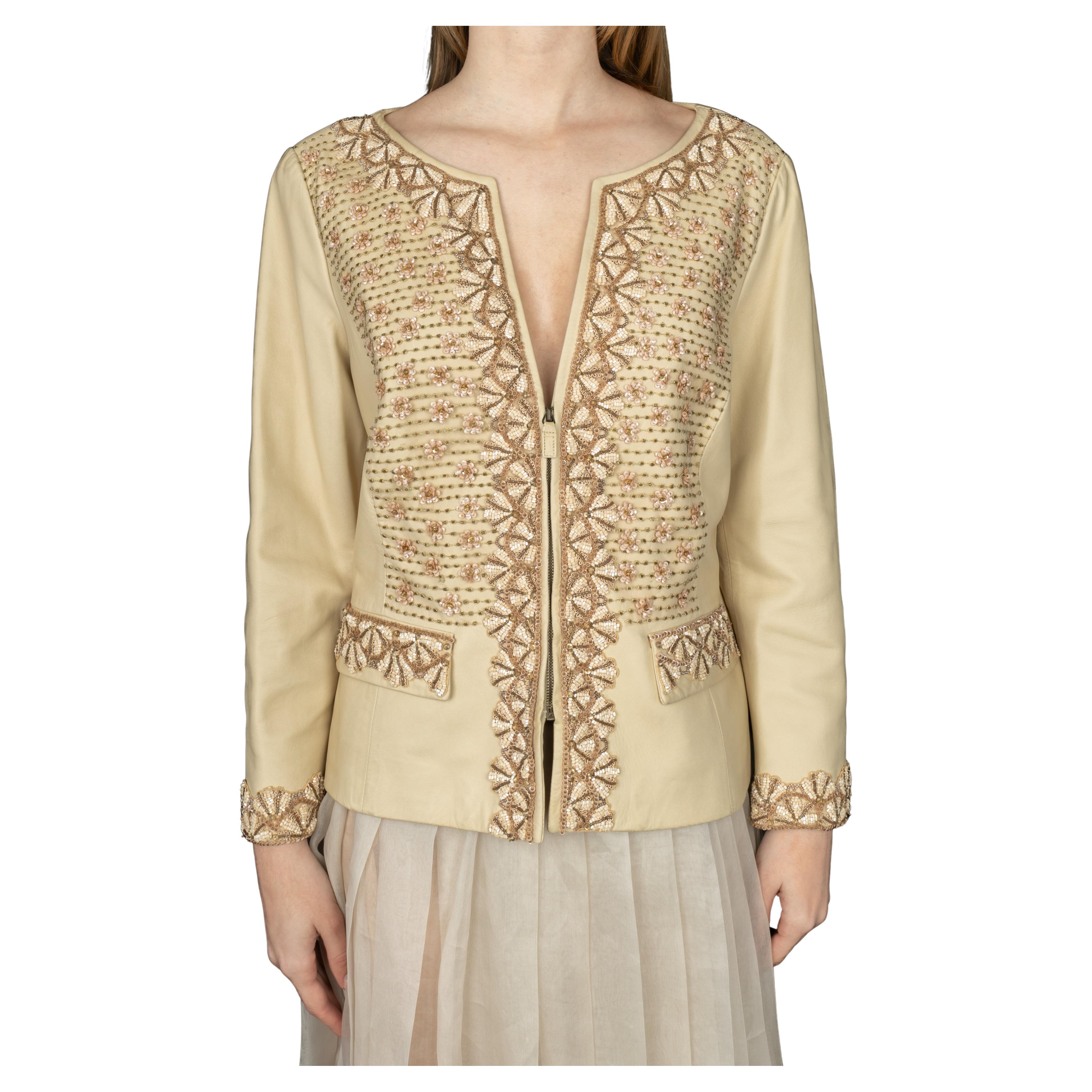 Valentino leather jacket by Valentino Garavani circa 2000