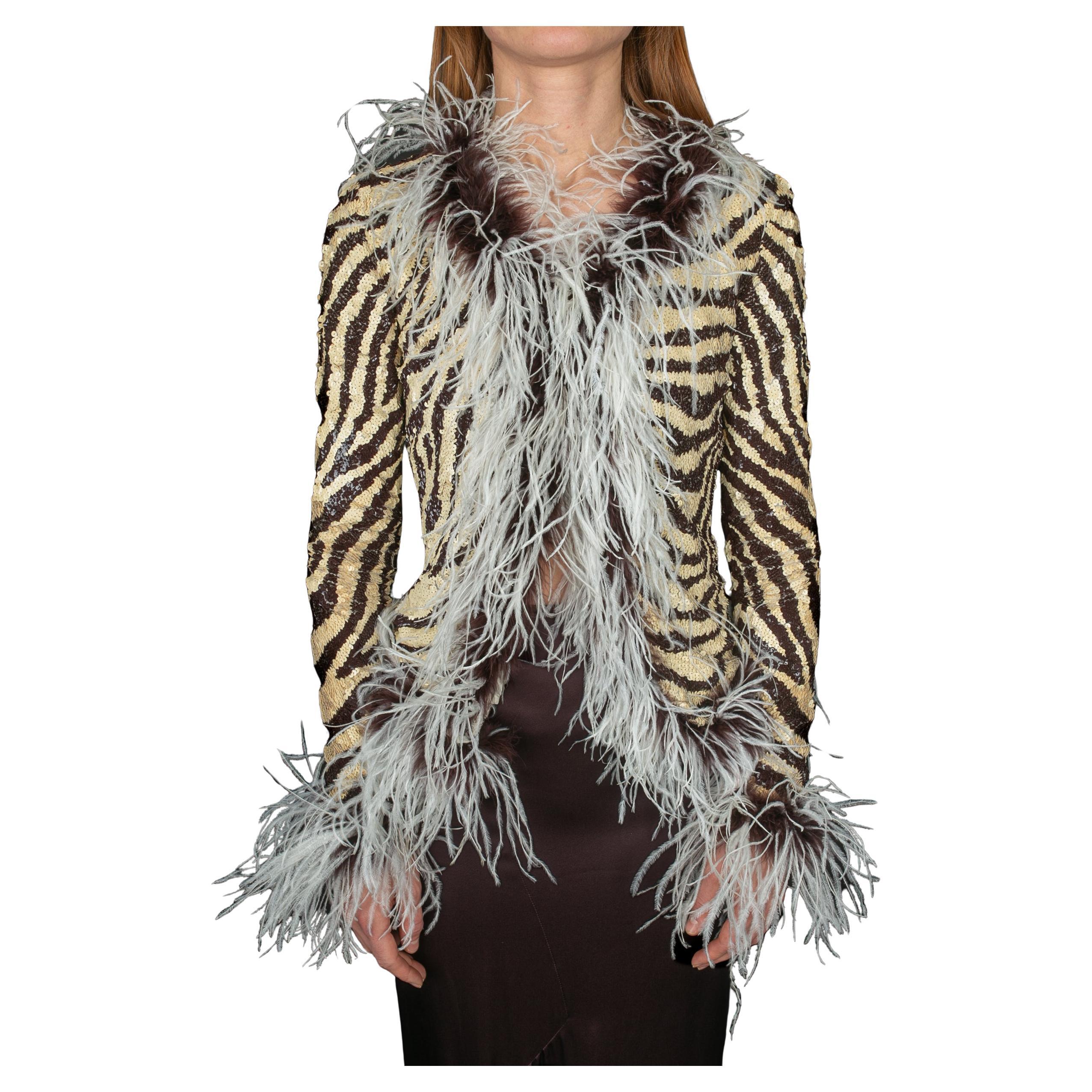 Valentino light jacket 'Jungle Chic' by Valentino Garavanni circa 1998