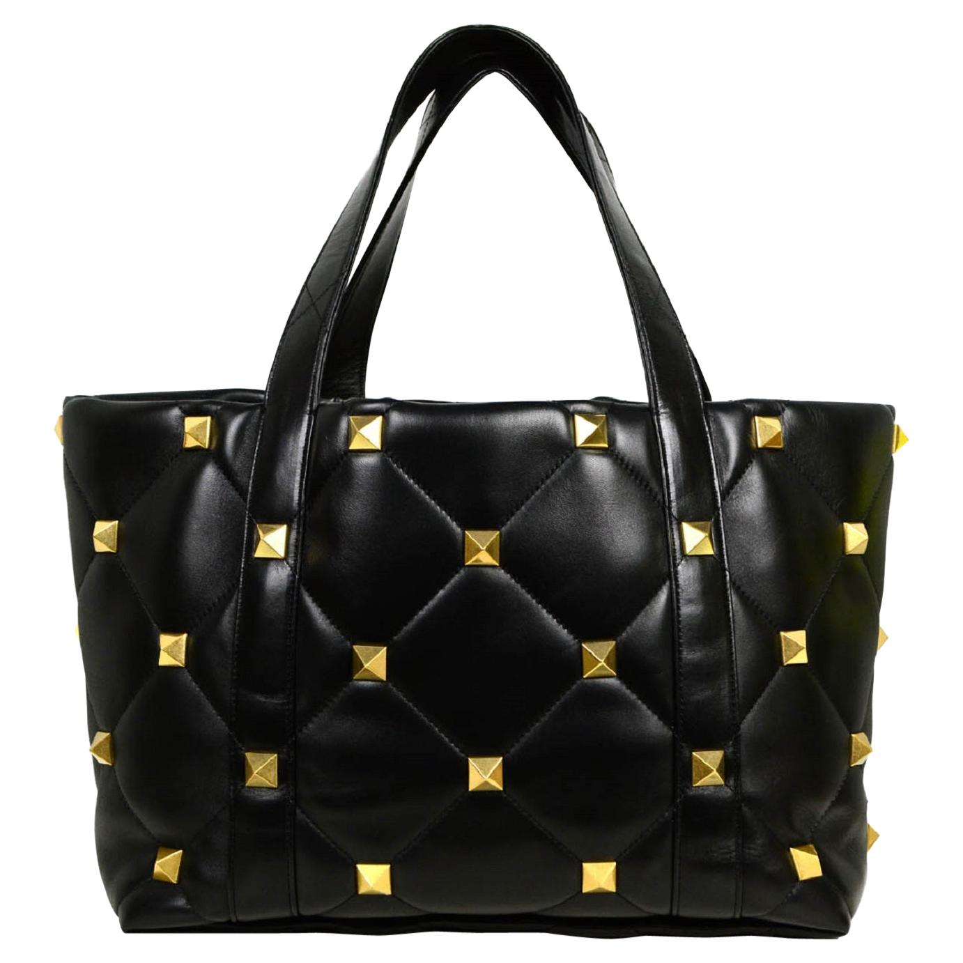 Valentino Rockstud Tote Soft Patent Small at 1stDibs