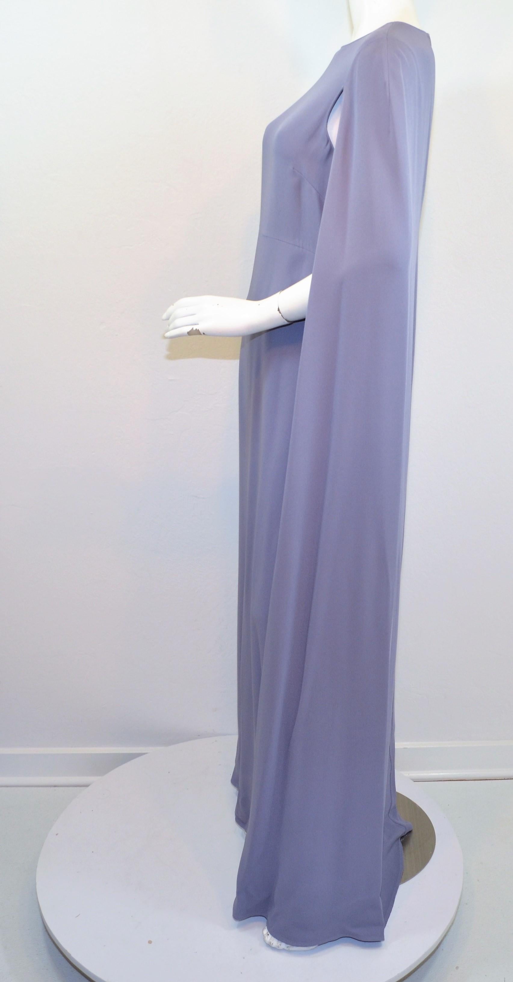 valentino cape gown
