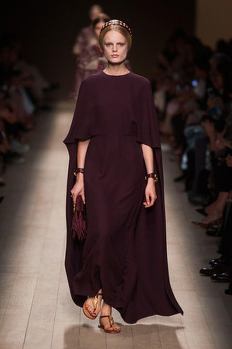 Valentino Lilac Cape Gown Valentino Lilac Cape Gown