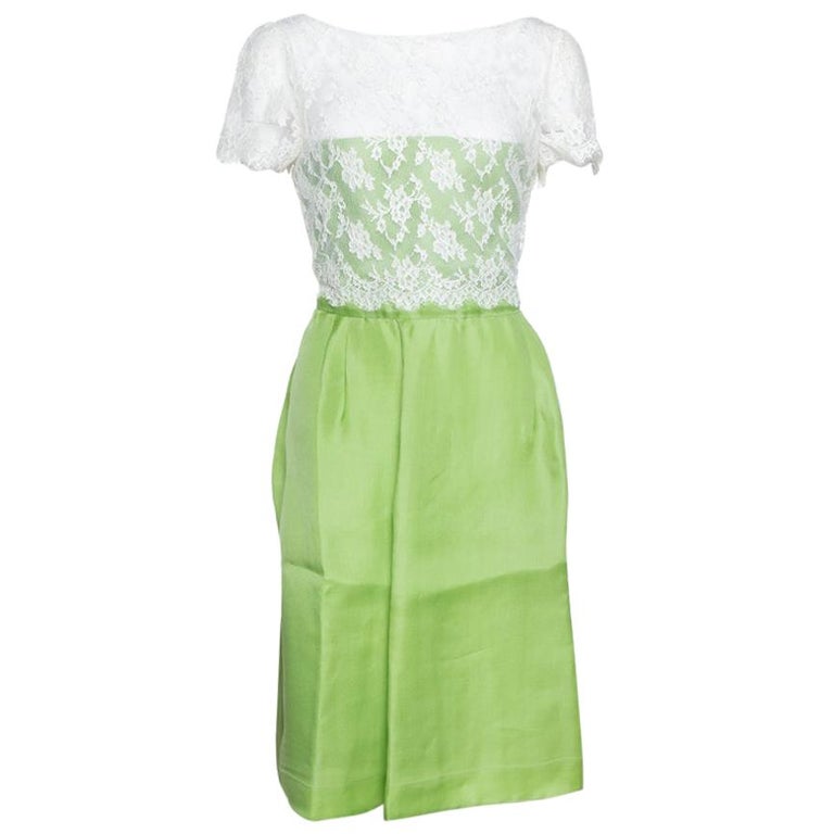 valentino lime dress