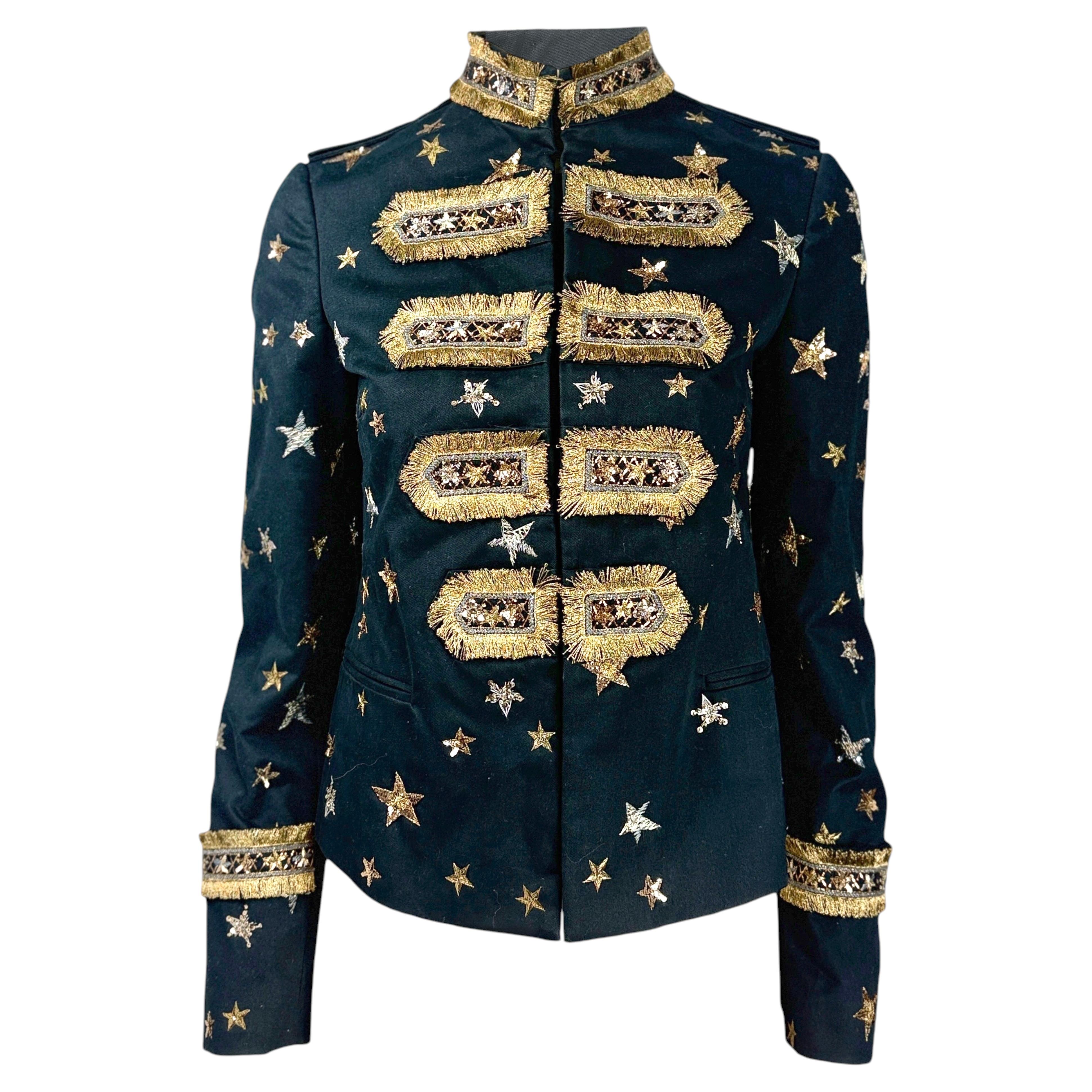 Pre-owned Valentino Maria Grazia Chiuri Pierpaolo Piccioli 2015 Wonder Woman Jacket In Black