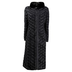 Valentino Maria Grazia Chiuri Pierpaolo Piccioli Fall 2011 Floral mink coat