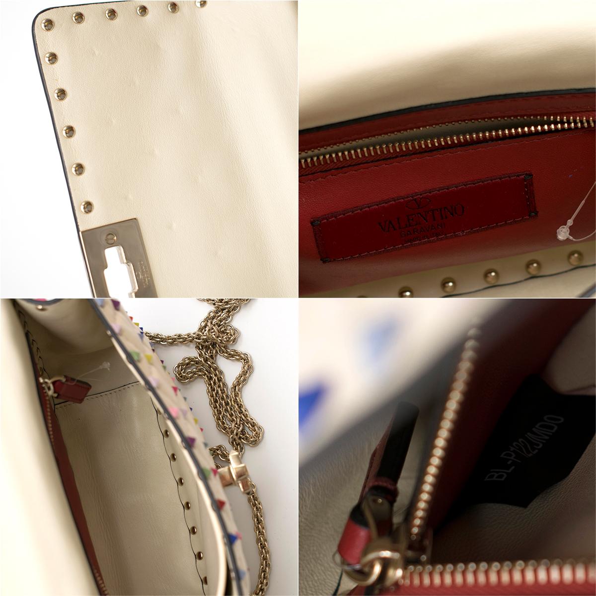 Valentino Medium Rockstud Spike Quilted-Leather Shoulder Bag	 1