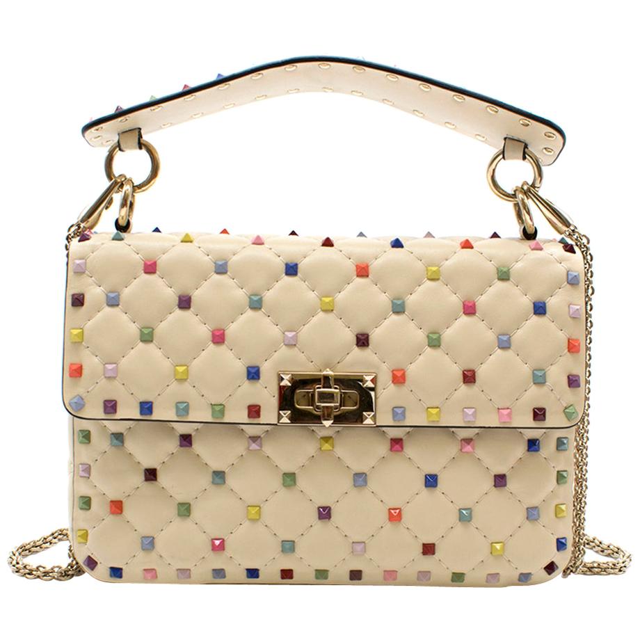 Valentino Rockstud Spike Quilted Bag