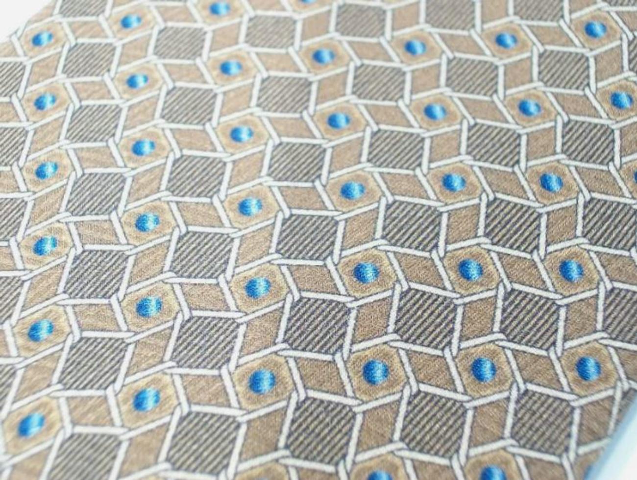 VALENTINO - Corbata de caballero - 100% Seda estampada - Made in Italy - Finales del siglo XX. en venta 1