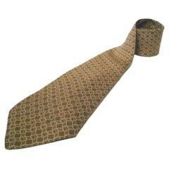 VALENTINO - Men's Neck Tie - 100% Printed Silk - Made in Italy - Late 20th C.
