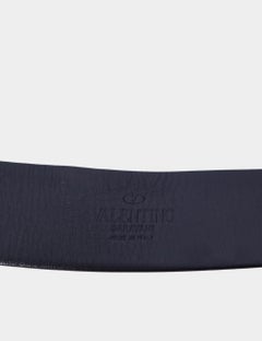 Valentino Men's VLogo Leather Belt