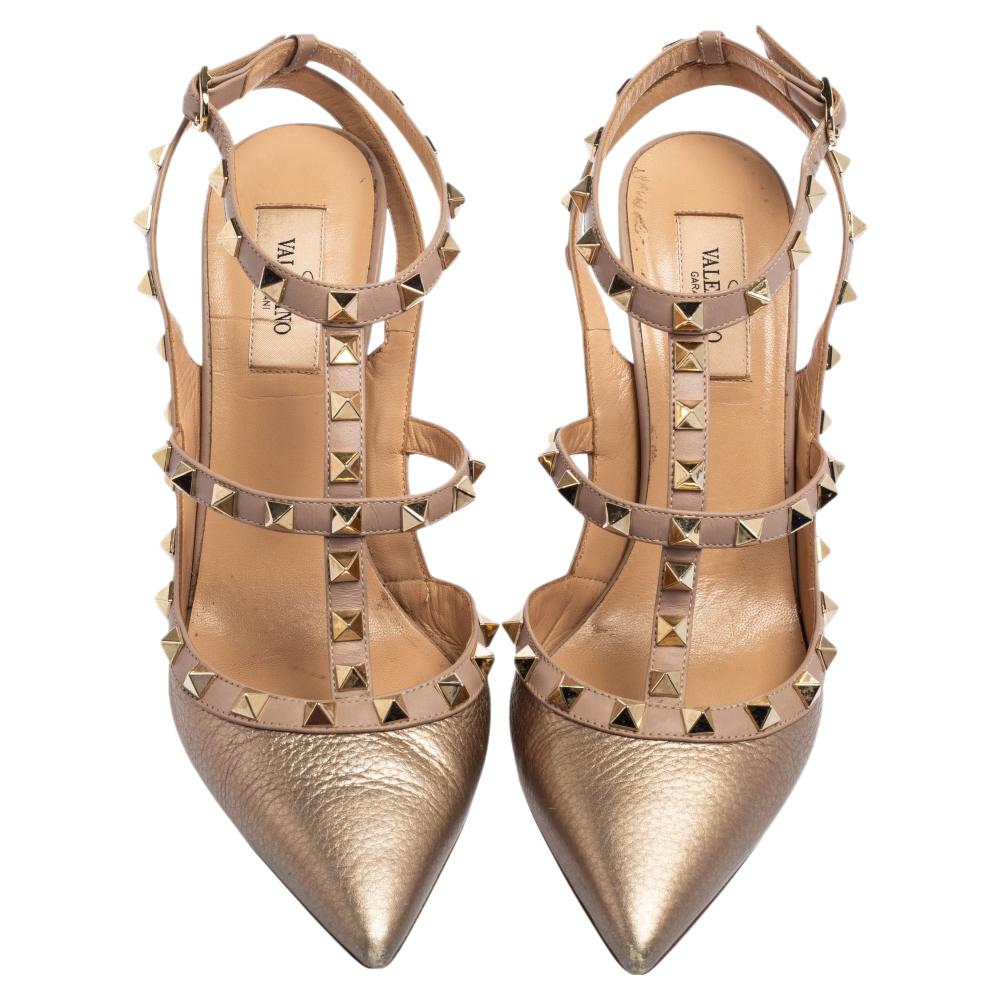 valentino rockstud gunmetal