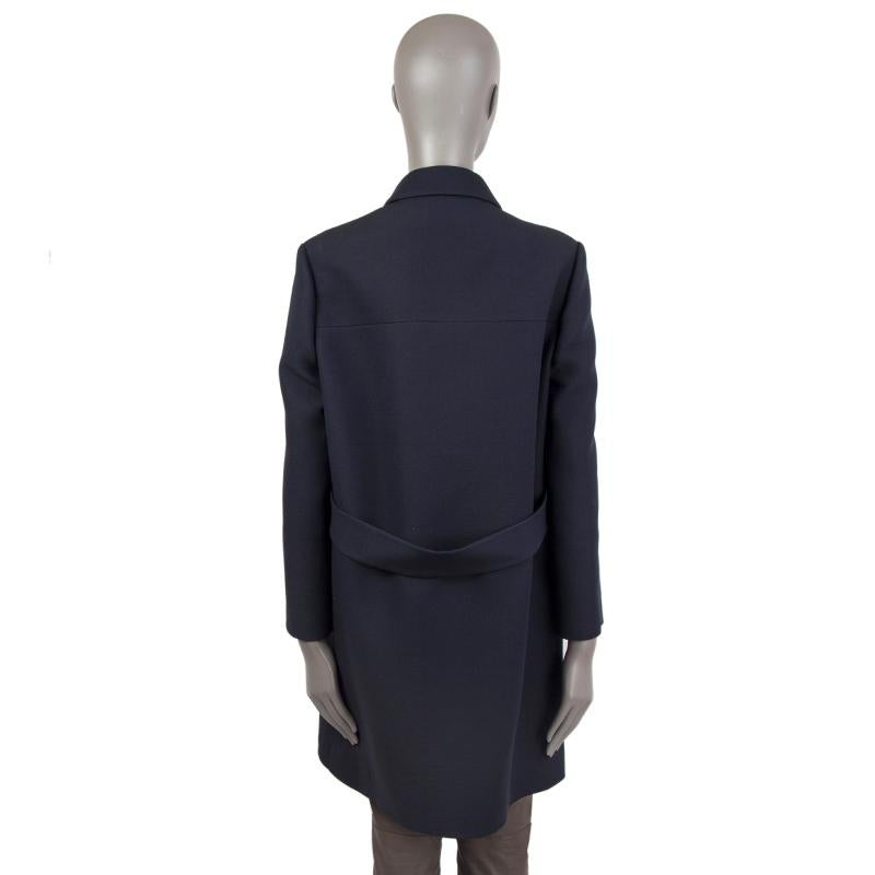tahari cashmere wool blend double breasted notch collar coat