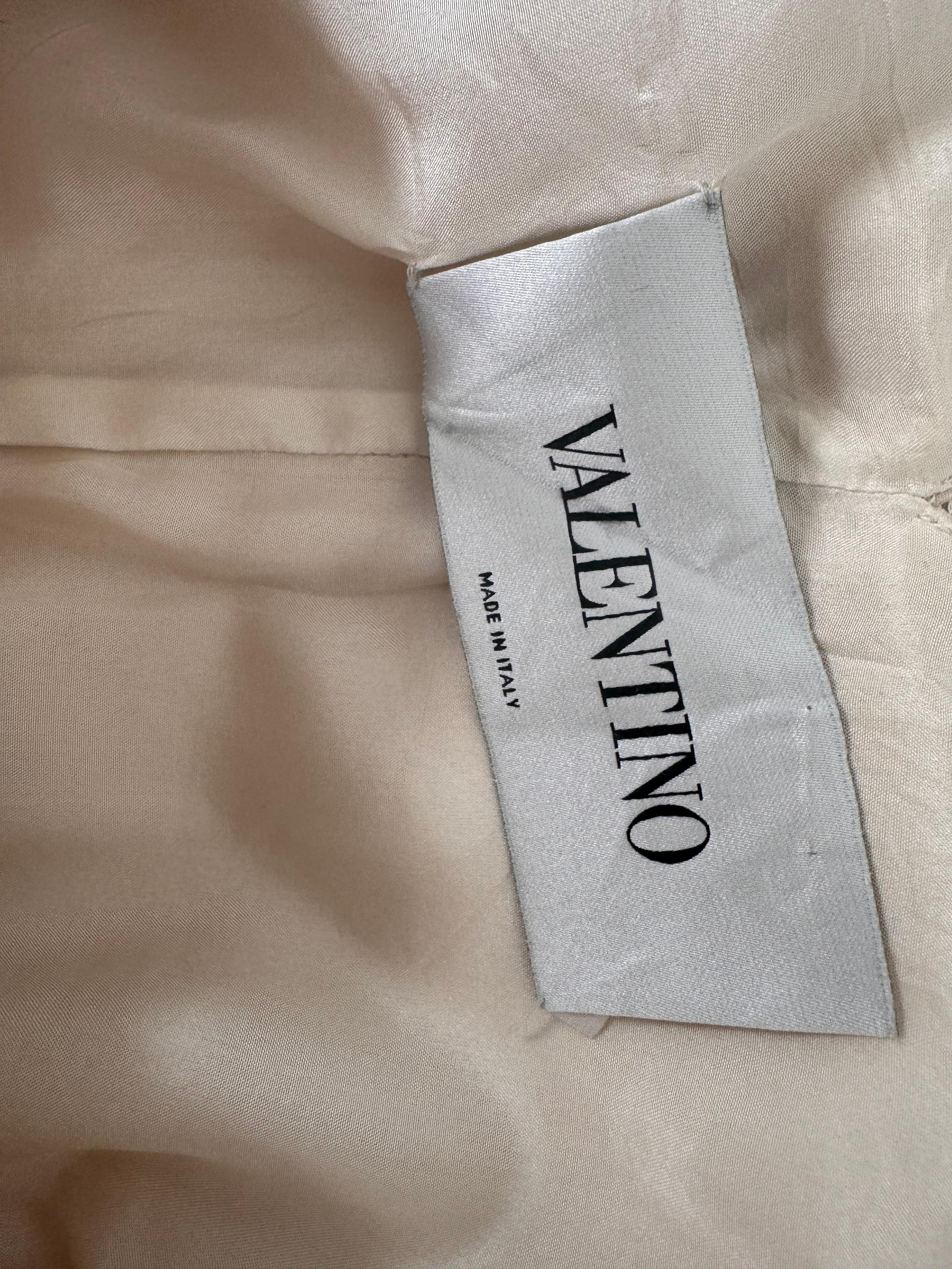 Women's Valentino mini dress with one side bow shoulder detail  For Sale