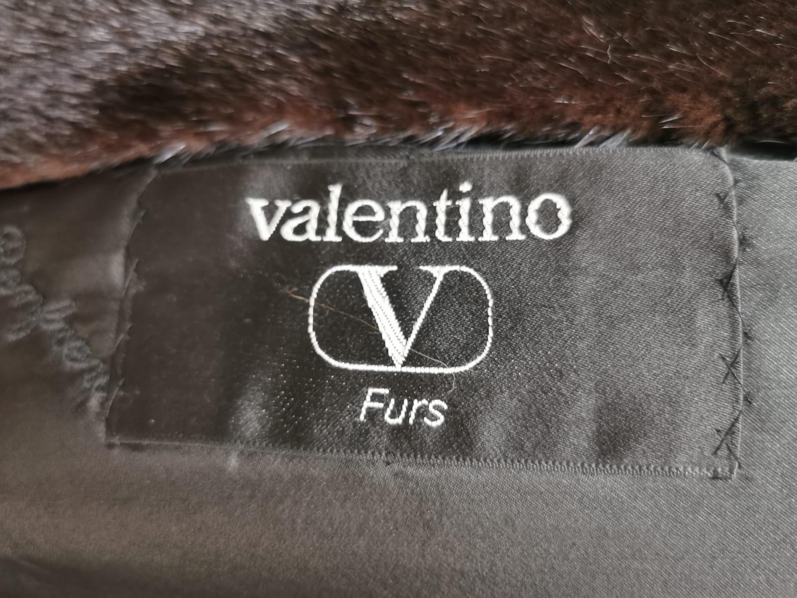 Brand new Valentino mink fur coat size 16 For Sale 3
