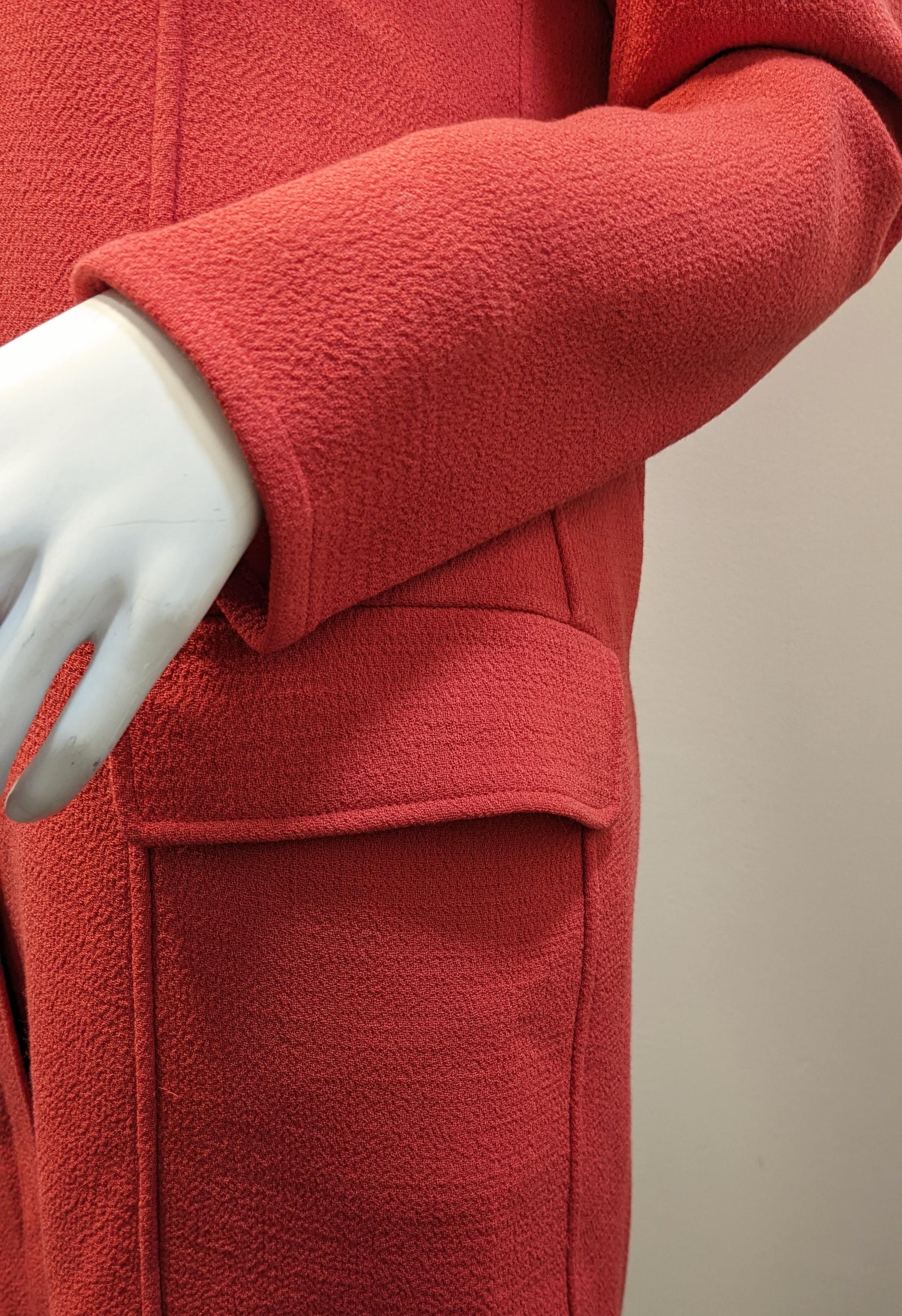 Valentino Miss V 1980er Jahre Vintage  Wolle  Mantel im Zustand „Hervorragend“ im Angebot in  Bilbao, ES