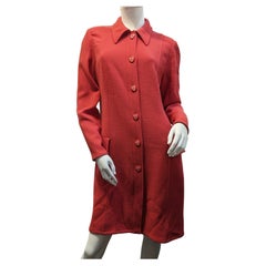 Valentino Miss V 1980s Vintage  Wool  Coat