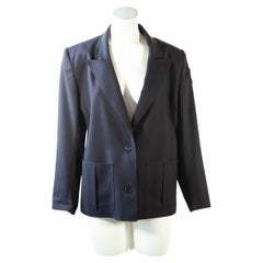 Valentino Miss V "croce rossa Italiana" navy blazer