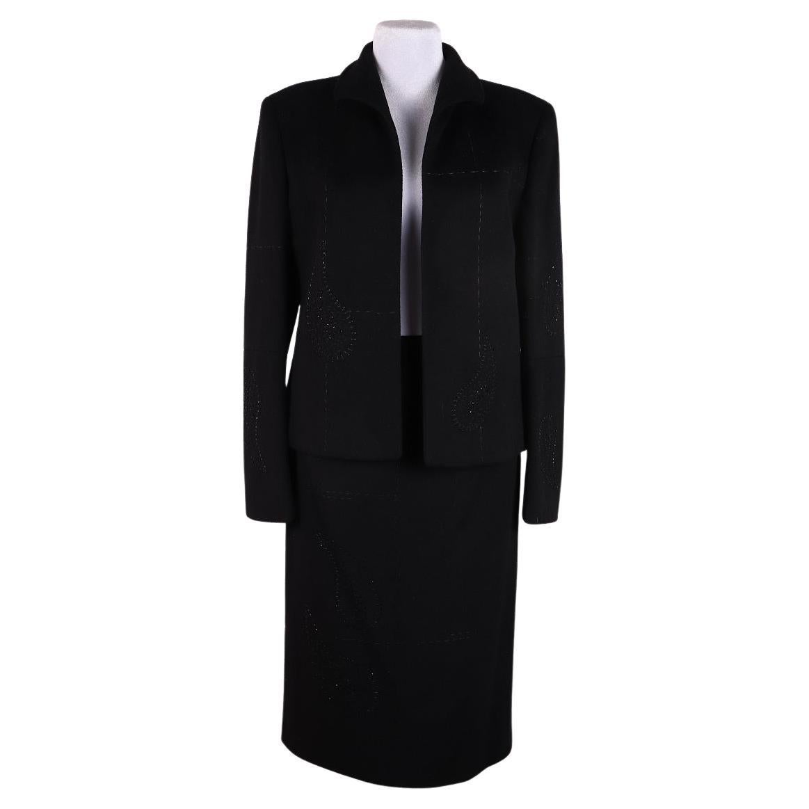 Valentino Miss V, abito in lana angora e cachemire, vintage