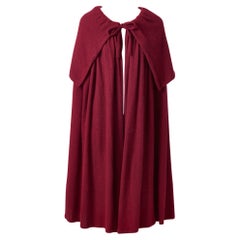 Valentino Mohair Wool Knit Cape