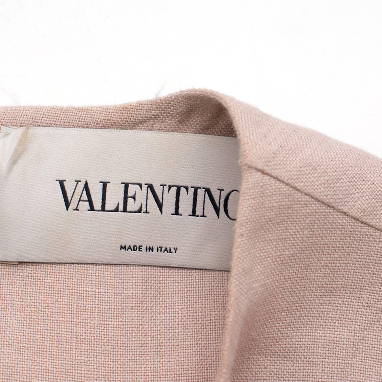 Women's Valentino Multi Coloured Striped Dress S
