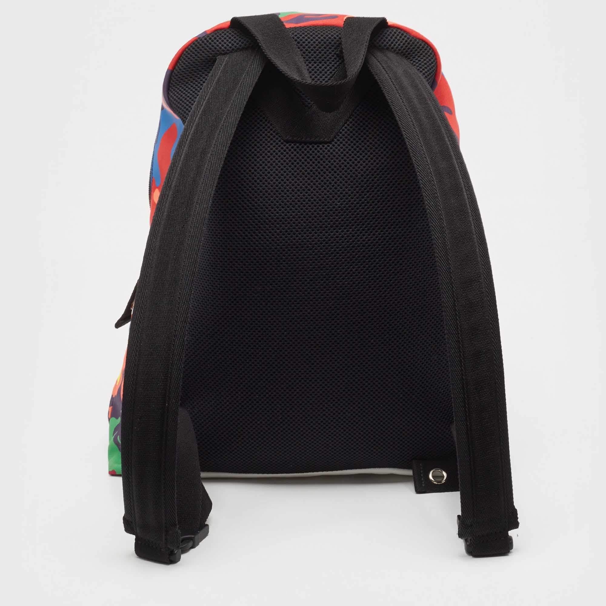 This Valentino practical and fashionable backpack will come in handy for daily use or as a style statement. It is smartly designed with a spacious interior for your belongings. Two shoulder straps make it ready to be yours.

Includes: Original