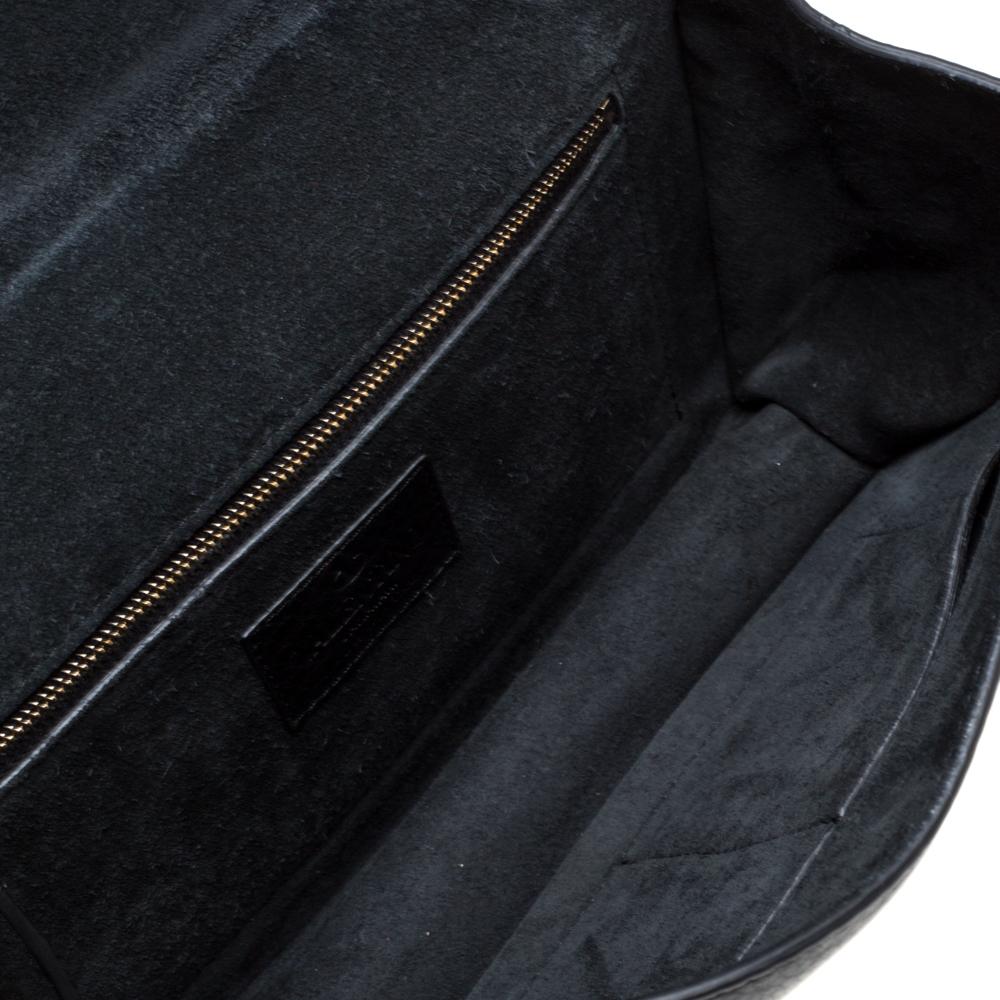 Valentino Multicolor Embroidered Leather Medium Glam Lock Flap Bag 2