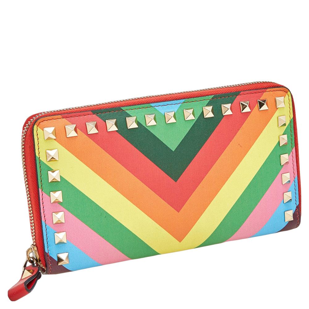 valentino rainbow rockstud bag