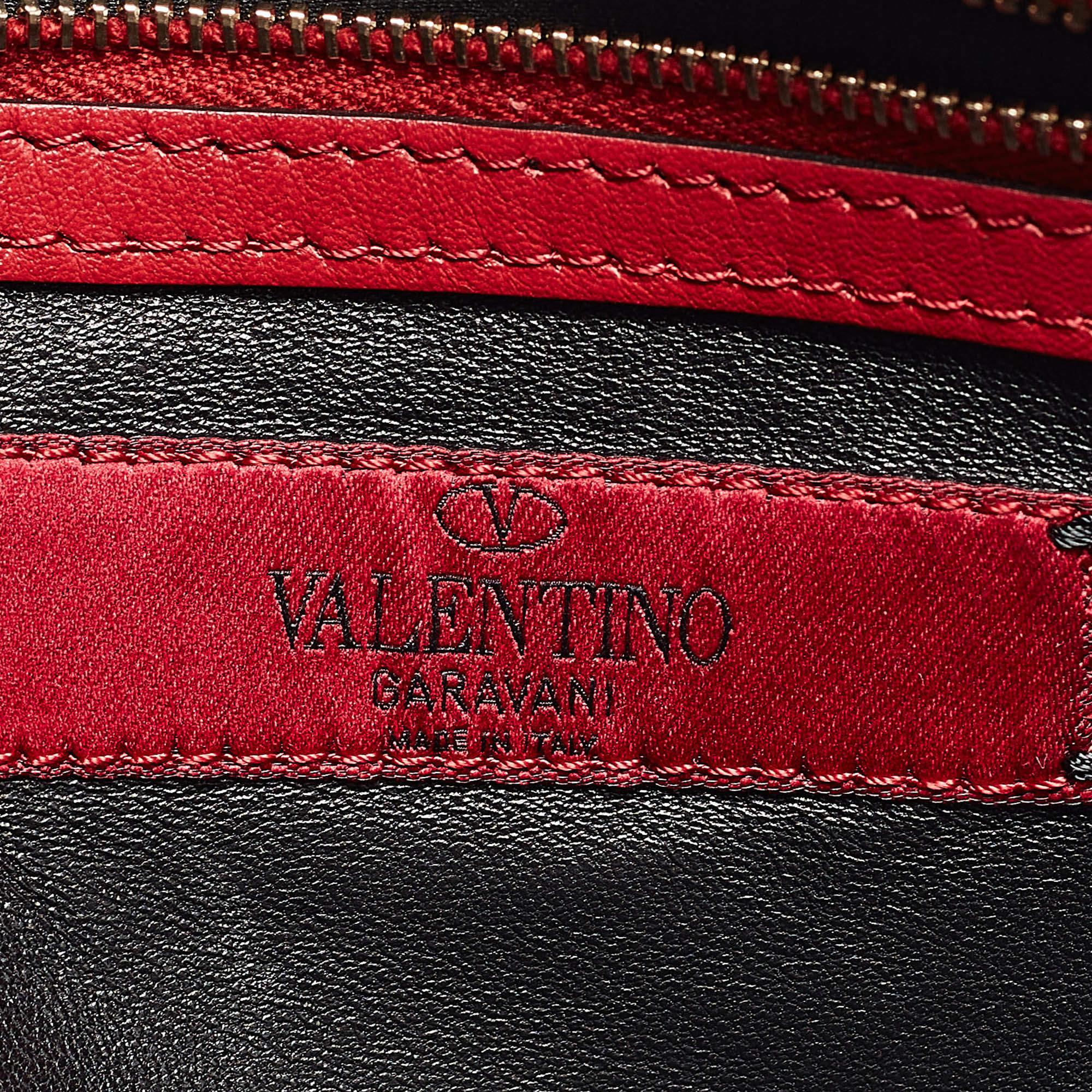 Valentino Multicolor Leather Mime Top Handle Bag 4