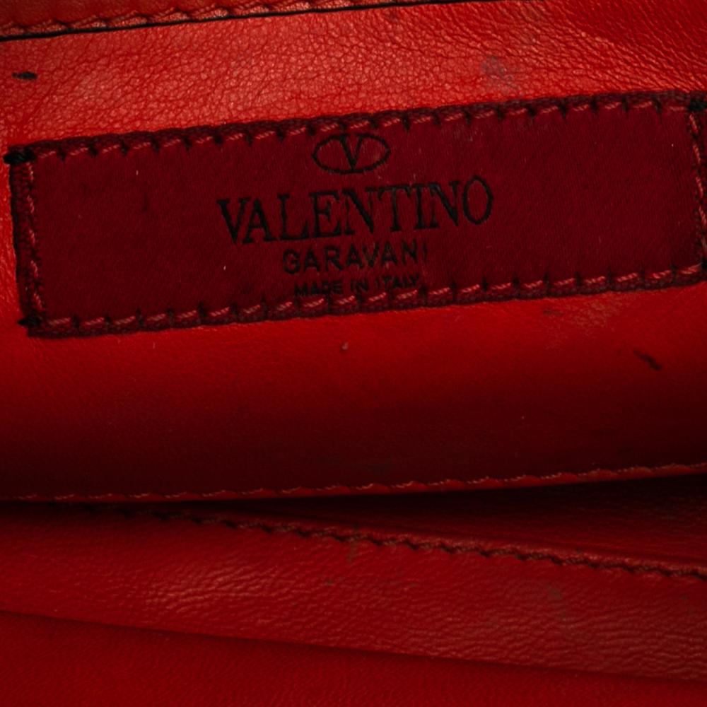 Valentino Multicolor Leather Mini Rockstud Trapeze Tote 3