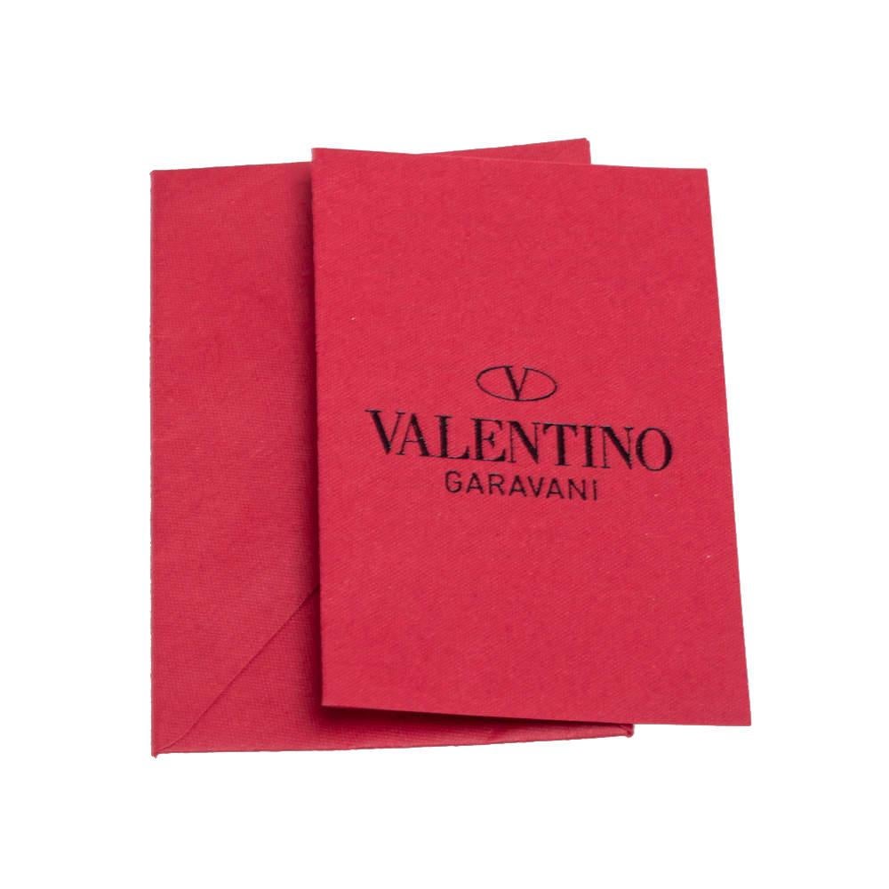 Valentino - Pochette à chaîne Va Voom en cuir multicolore Rockstud en vente 4