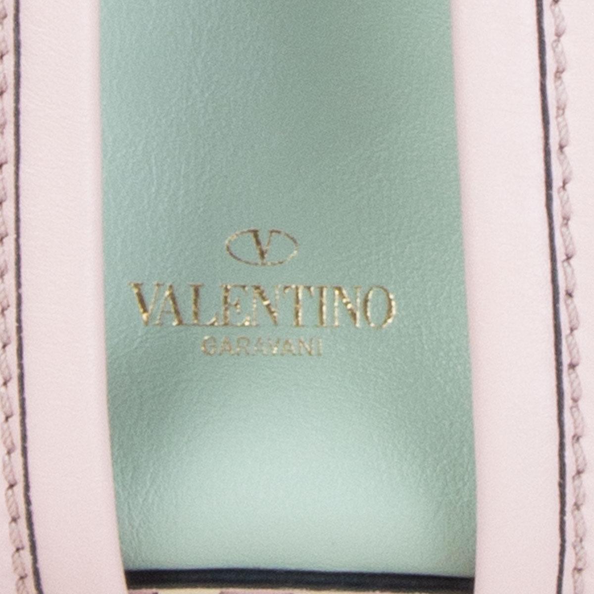 VALENTINO mini sac en cuir multicolore WATERCOLOR rockSTUD BACKPACK en vente 1