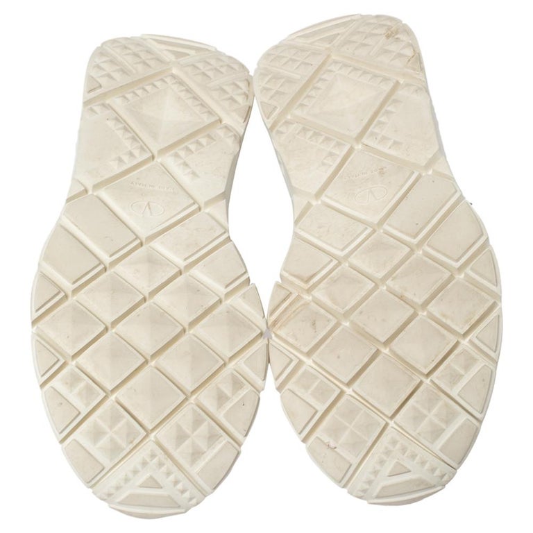 mk hero leather and mesh trainer