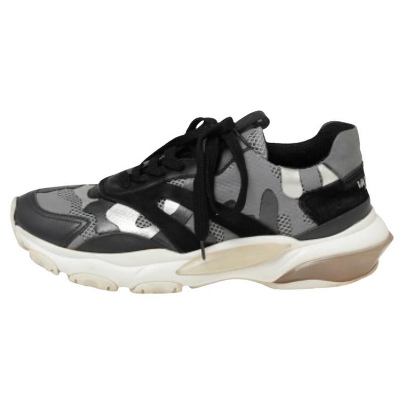 Valentino Zapatillas bajas de malla y ante multicolor talla 38