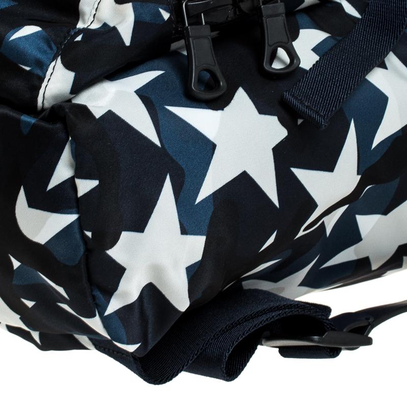 Valentino Multicolor Nylon Star Backpack 2