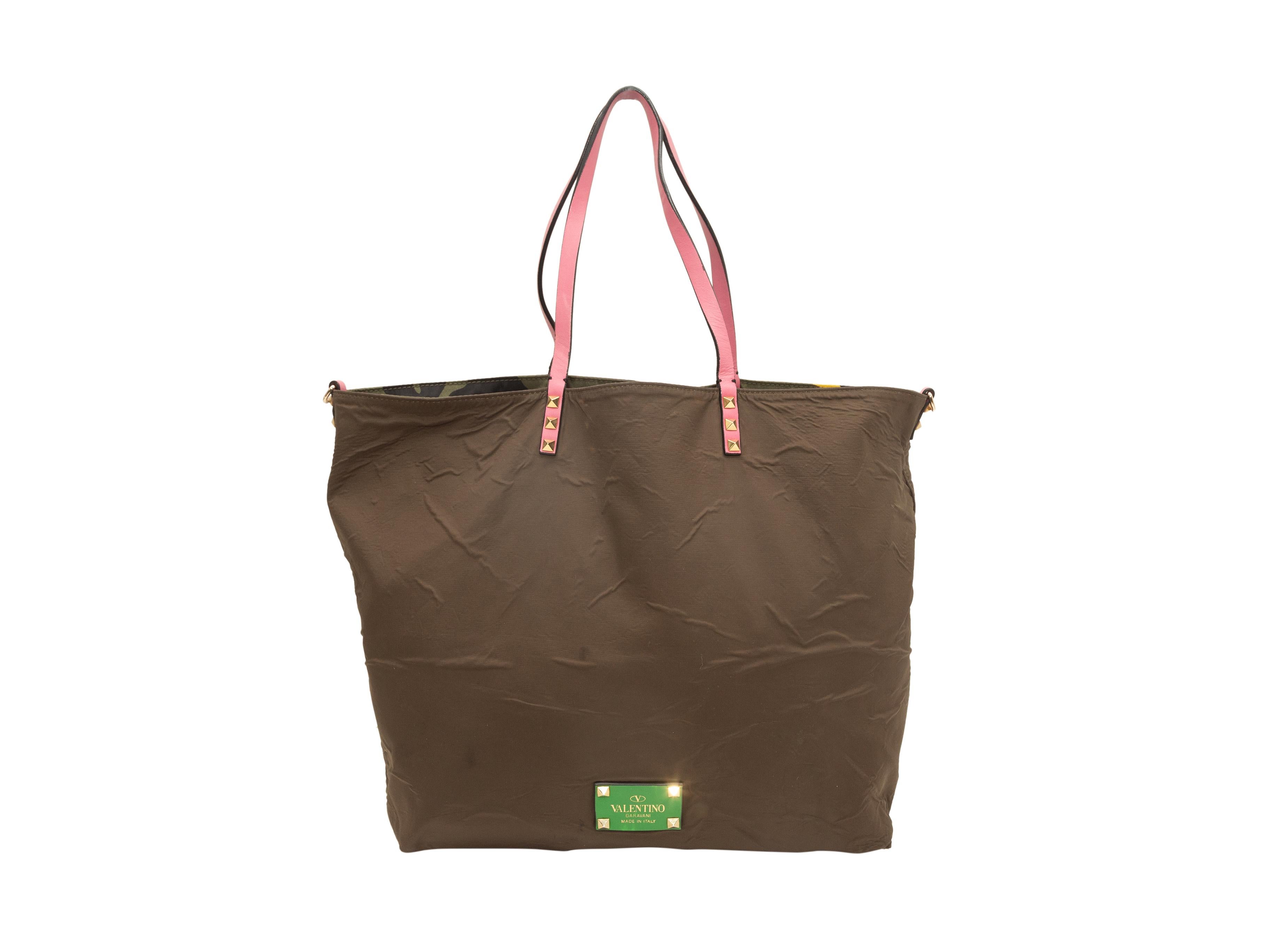 Bolso Tote Valentino Camo Multicolor Reversible 2