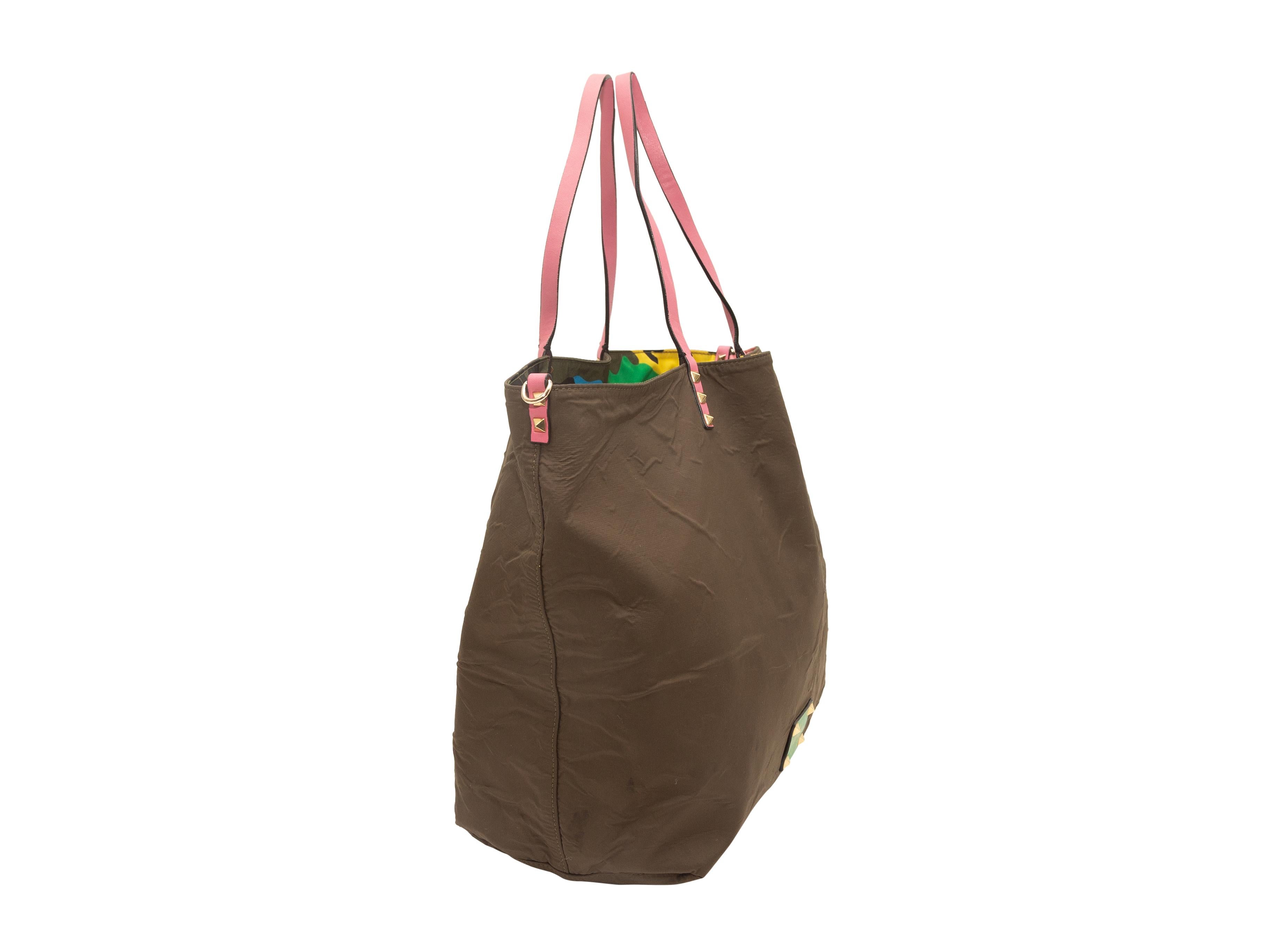 Bolso Tote Valentino Camo Multicolor Reversible 3