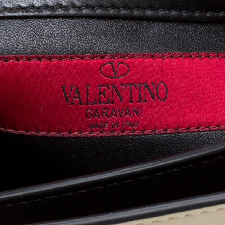 Valentino Multicolor Striped Leather B Rockstud Shoulder Bag For Sale ...