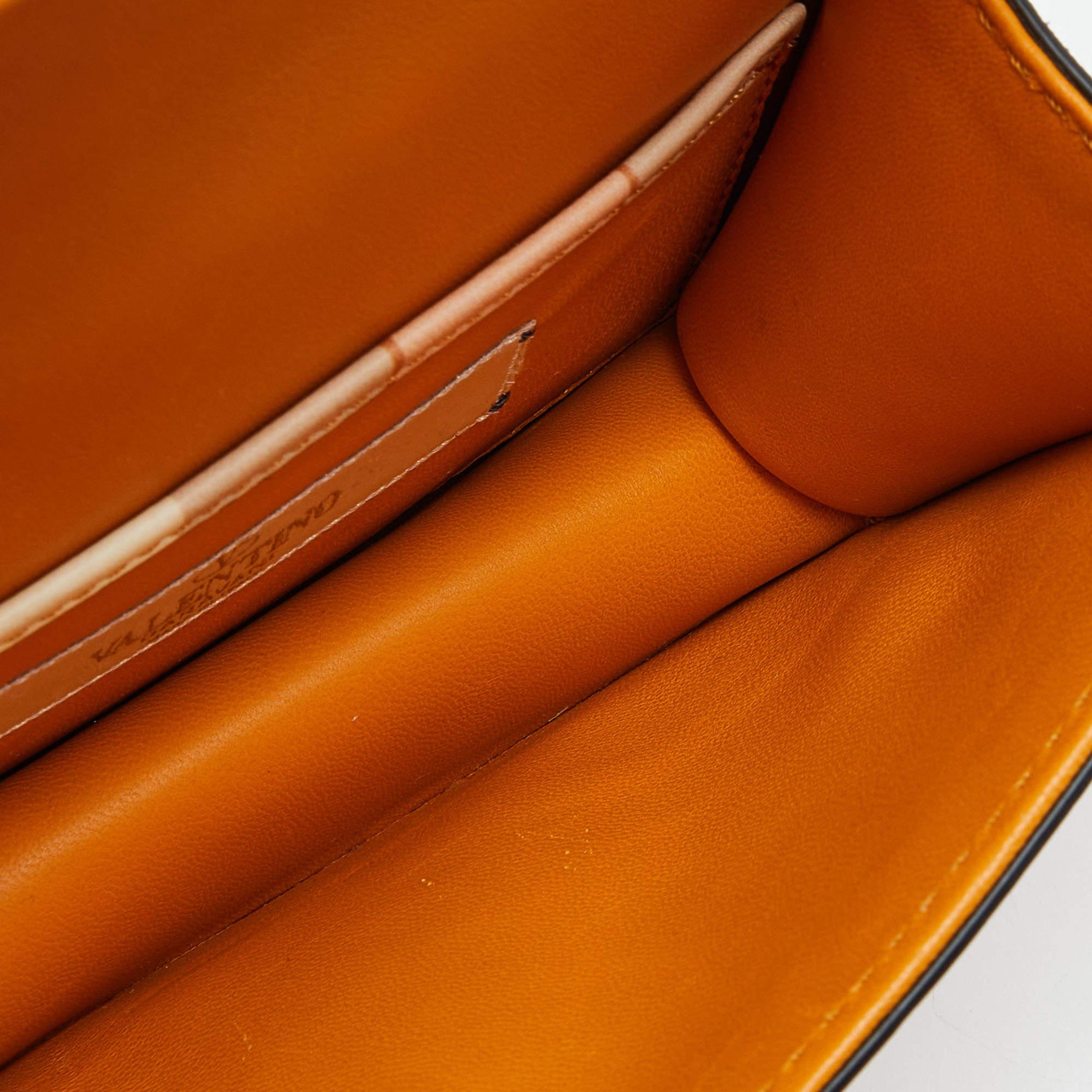 Valentino Multicolour Leather Mini Glam Lock Shoulder Bag 4