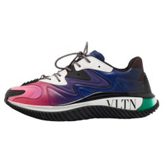 Valentino - Baskets en cuir multicolores VLTN, taille 42