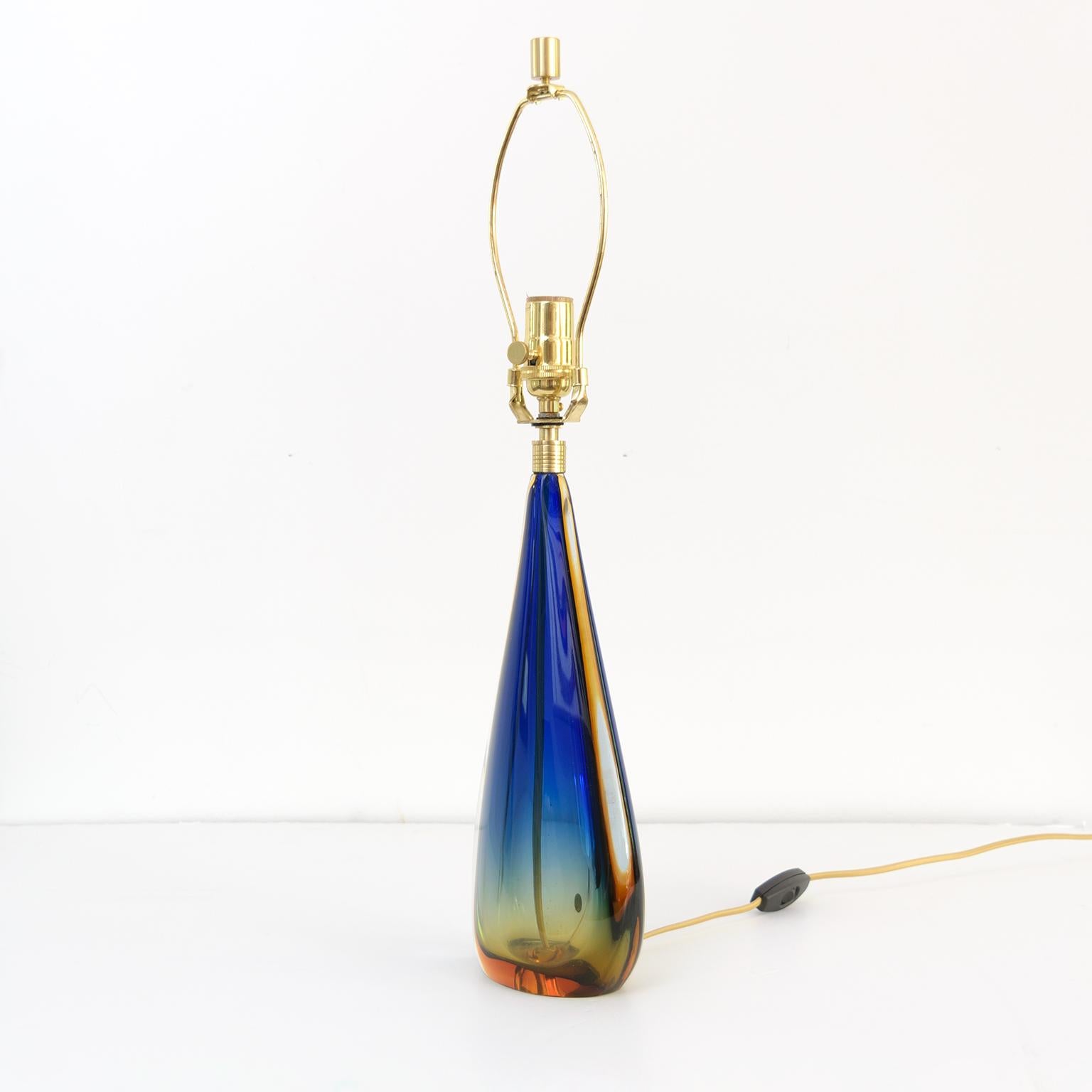colorful glass lamp