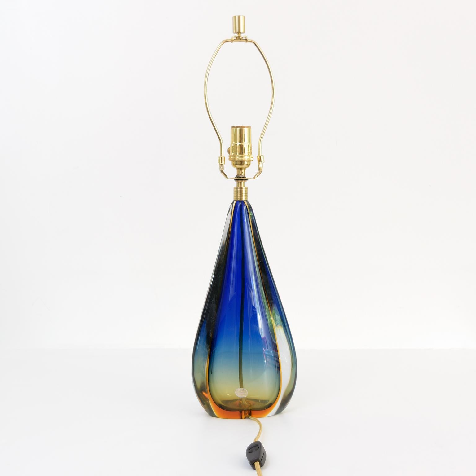 colorful glass table lamps