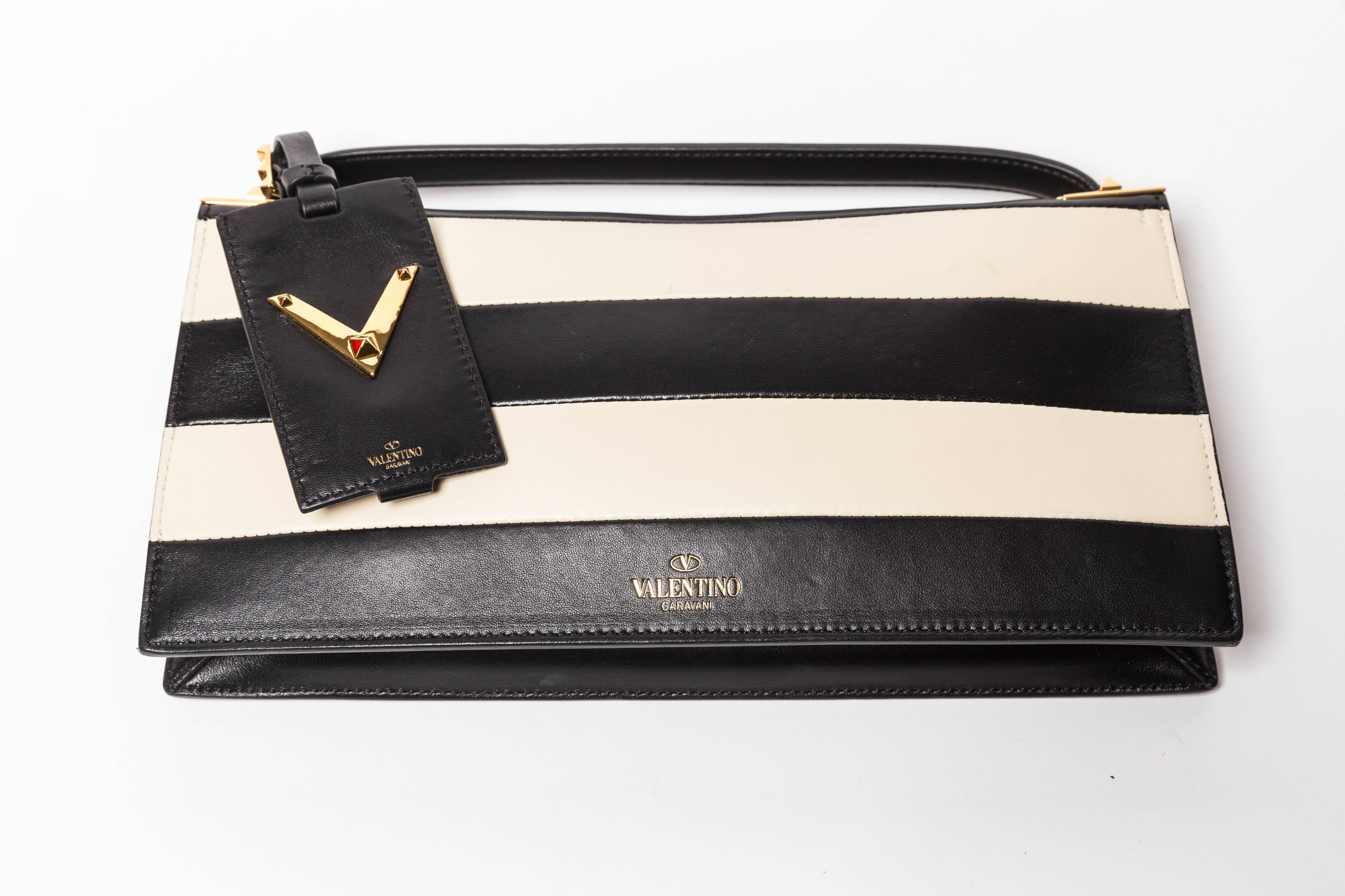 Valentino My Rockstud Clutch Bag with Detachable Shoulder Strap 1