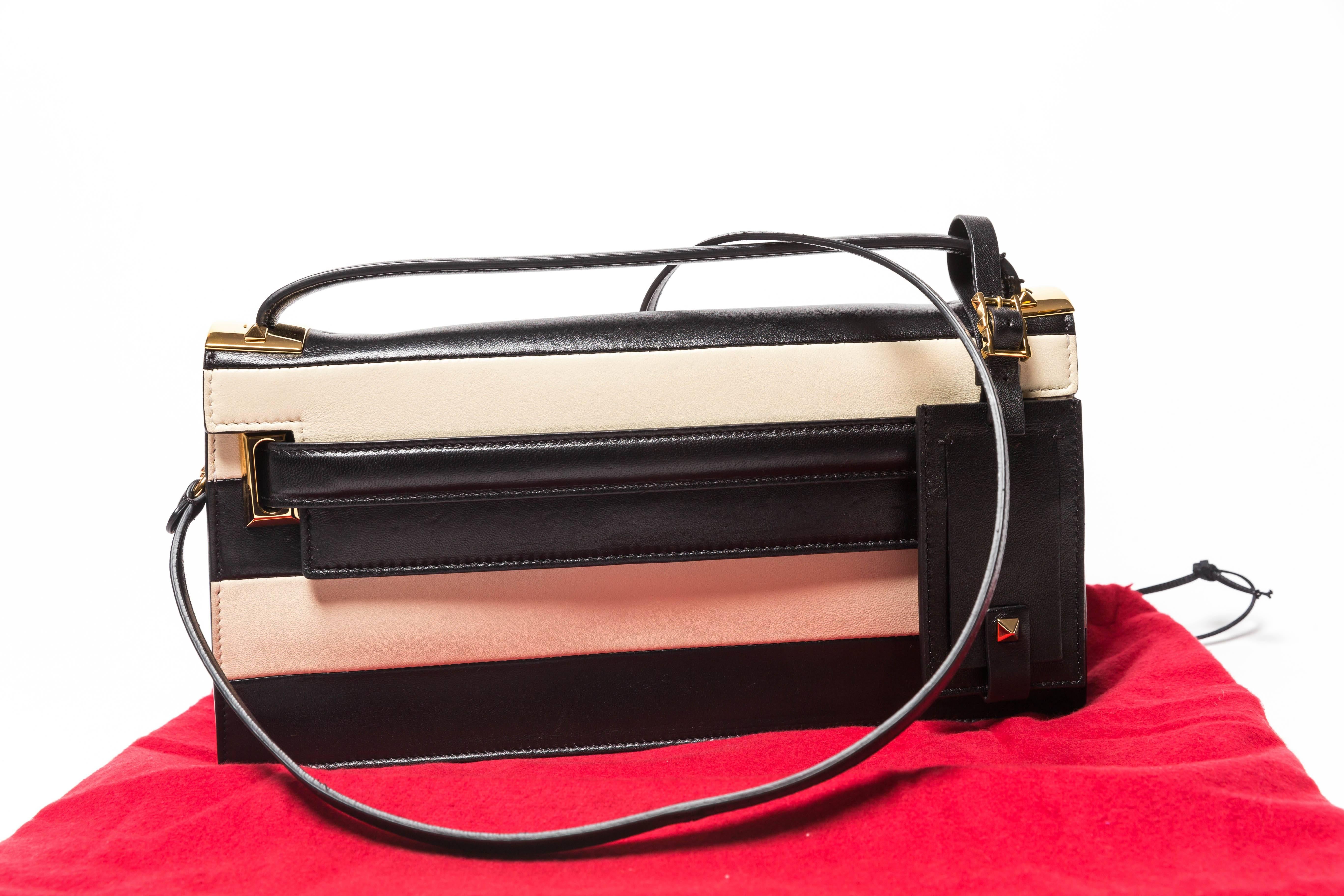 Valentino My Rockstud Clutch Bag with Detachable Shoulder Strap 2