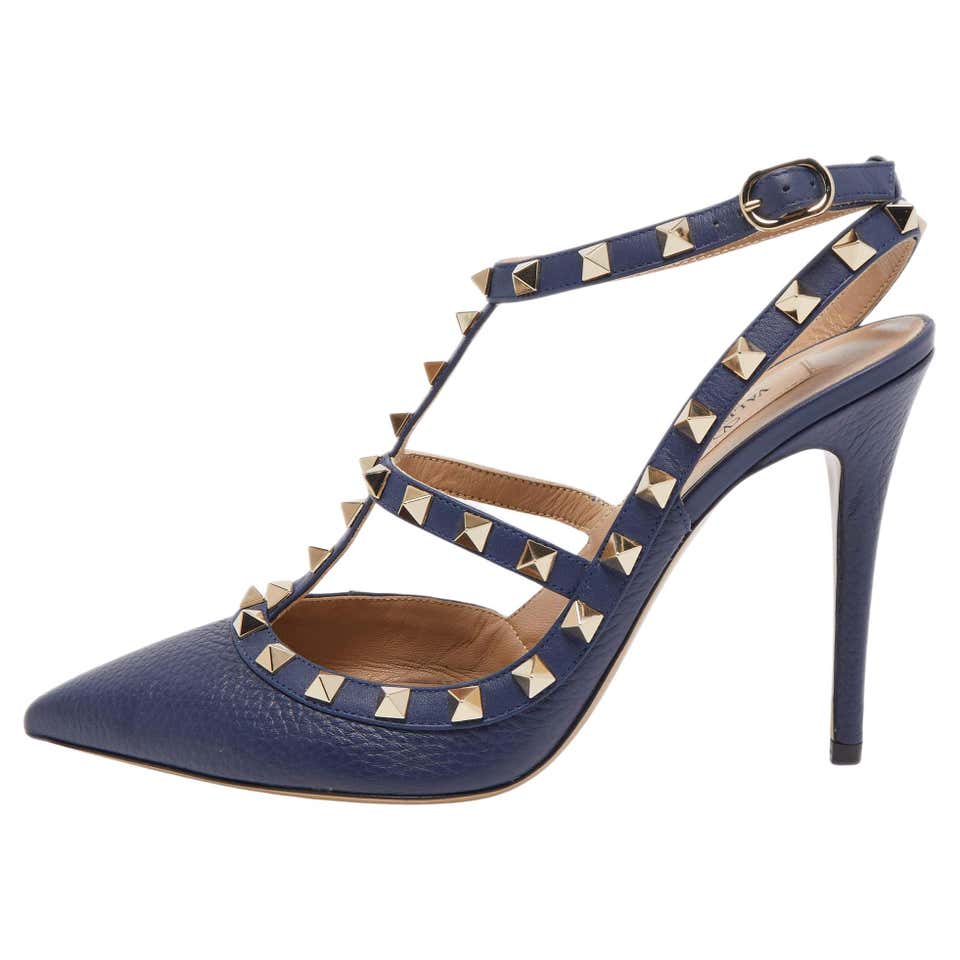 Navy Blue Heels - 120 For Sale on 1stDibs | navy heels, navy blue high heels, navy blue platform
