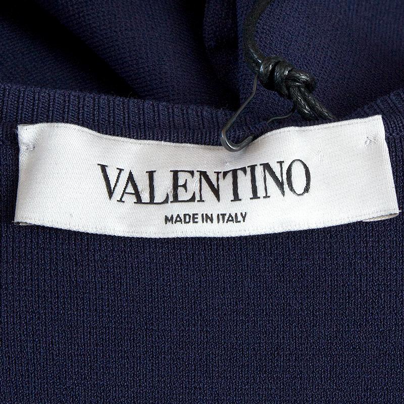 valentino navy dress