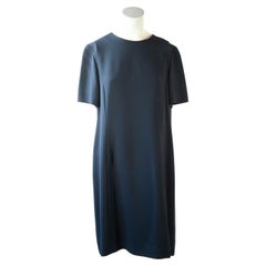 Valentino Navy Smock Dress 