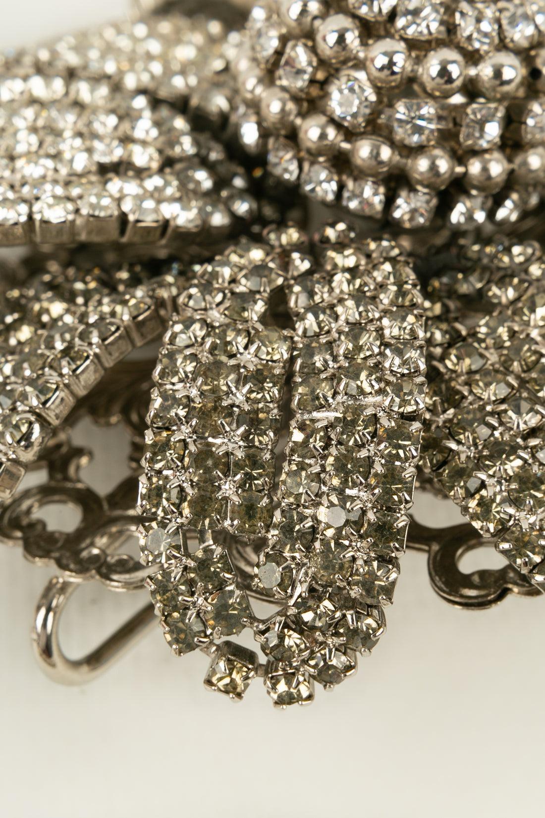 Valentino Halskette aus versilbertem Metall im Angebot 4