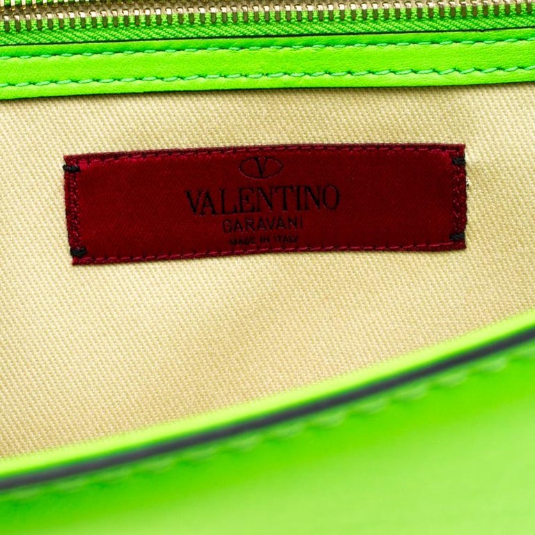 valentino neon green bag