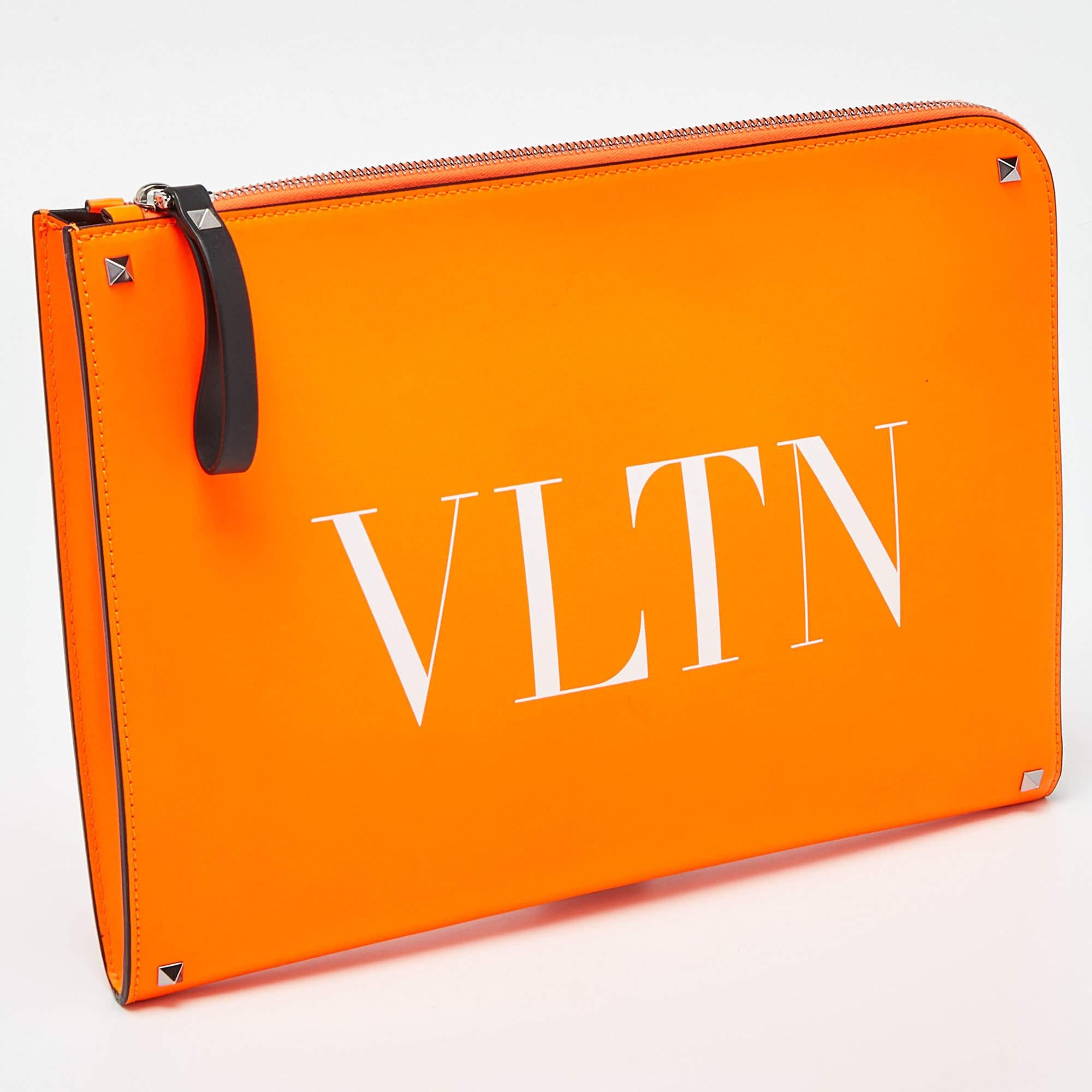 This Valentino document case is carefully crafted to offer you a luxurious accessory you will cherish. It is marked by high quality and enduring appeal. Invest in it today!

